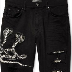 Amiri Snake Patch MX1 Jean